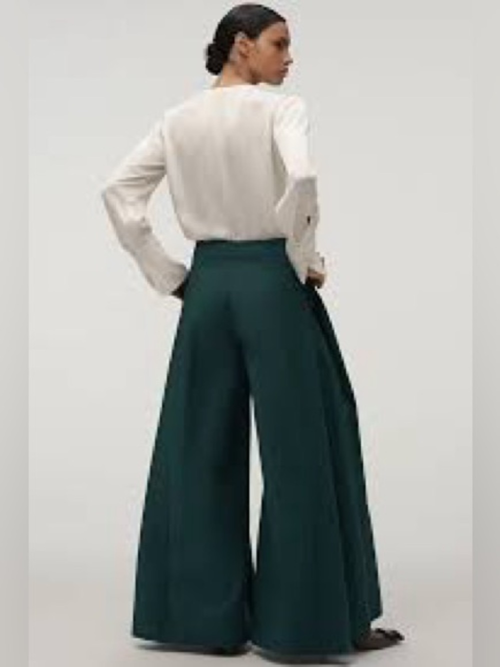 Anthropologie Maeve A-Line Palazzo Pants - Picture 2 of 14